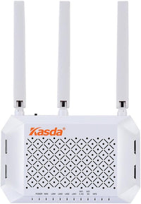 Kasda KW6512 - Wireless router - 4-port switch - Wi-Fi 5 - Dual Band - 750 Mbps