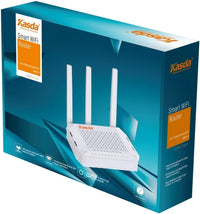 Kasda KW6512 - Wireless router - 4-port switch - Wi-Fi 5 - Dual Band - 750 Mbps