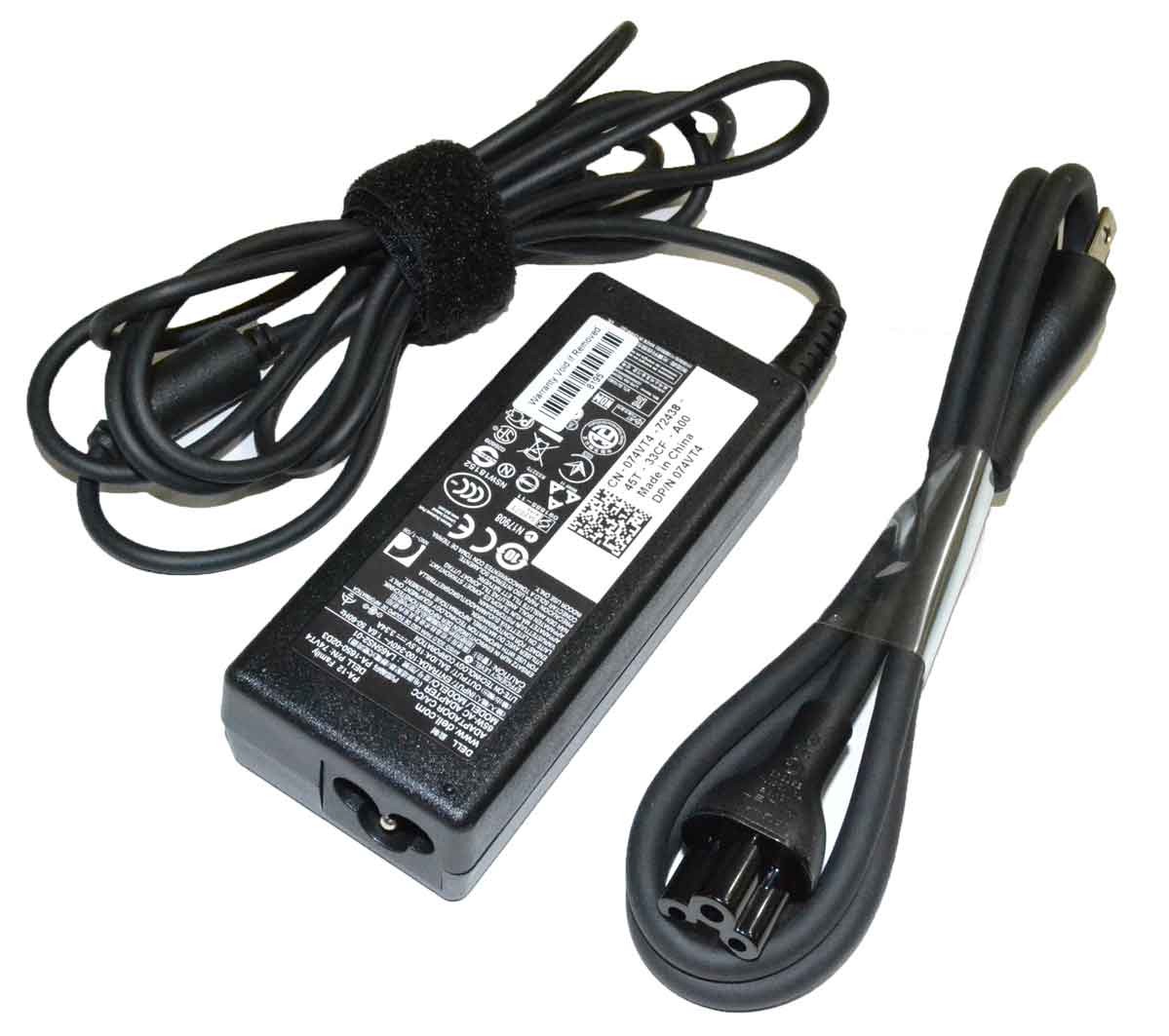 Dell LA65NS2-01 AC Adapter - 65 W - 19.5 V DC Output - 3.34 A