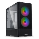 Lian-Li LANCOOL 207 Black Computer Case - Mid Tower TG 2x3.5HDD or 2.5SSD Retail