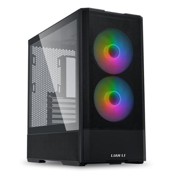 Lian-Li LANCOOL 207 Black Computer Case - Mid Tower TG 2x3.5HDD or 2.5SSD Retail