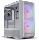 Lian-Li LANCOOL 216RW Middle Tower 4.0mm TG PWM Fans - Computer Case - White