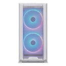 Lian-Li LANCOOL 216RW Middle Tower 4.0mm TG PWM Fans - Computer Case - White