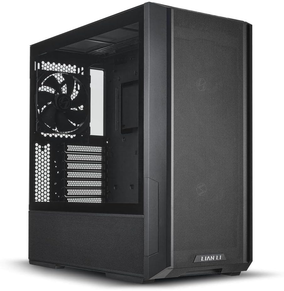 Lian-Li LANCOOL 216X PC Case Mid Tower 4.0mm TG 2x160 PWM Fans Black Retail