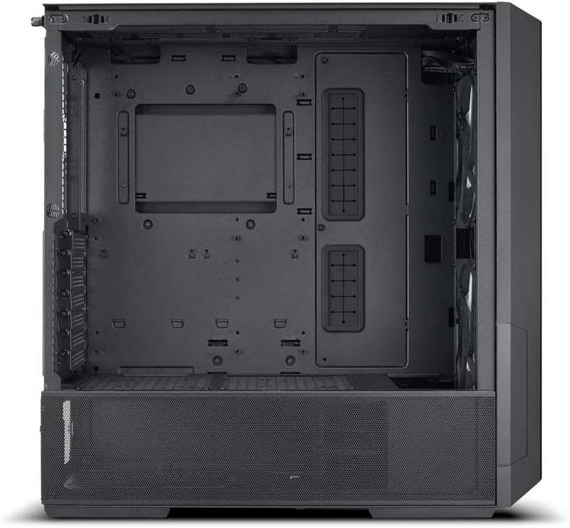 Lian-Li LANCOOL 216X PC Case Mid Tower 4.0mm TG 2x160 PWM Fans Black Retail
