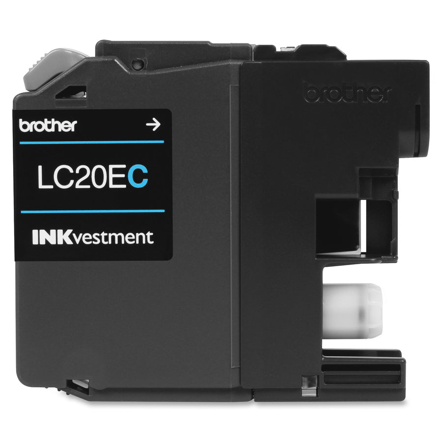 Brother LC20EC Genuine INKvestment Super High Yield Cyan Ink Cartridge