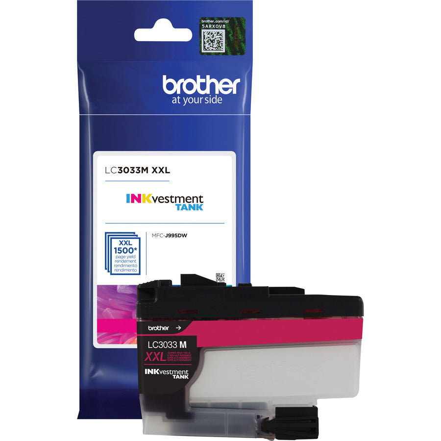 Brother LC3033M Super High-yield Magenta INKvestment Tank Ink Cartridge