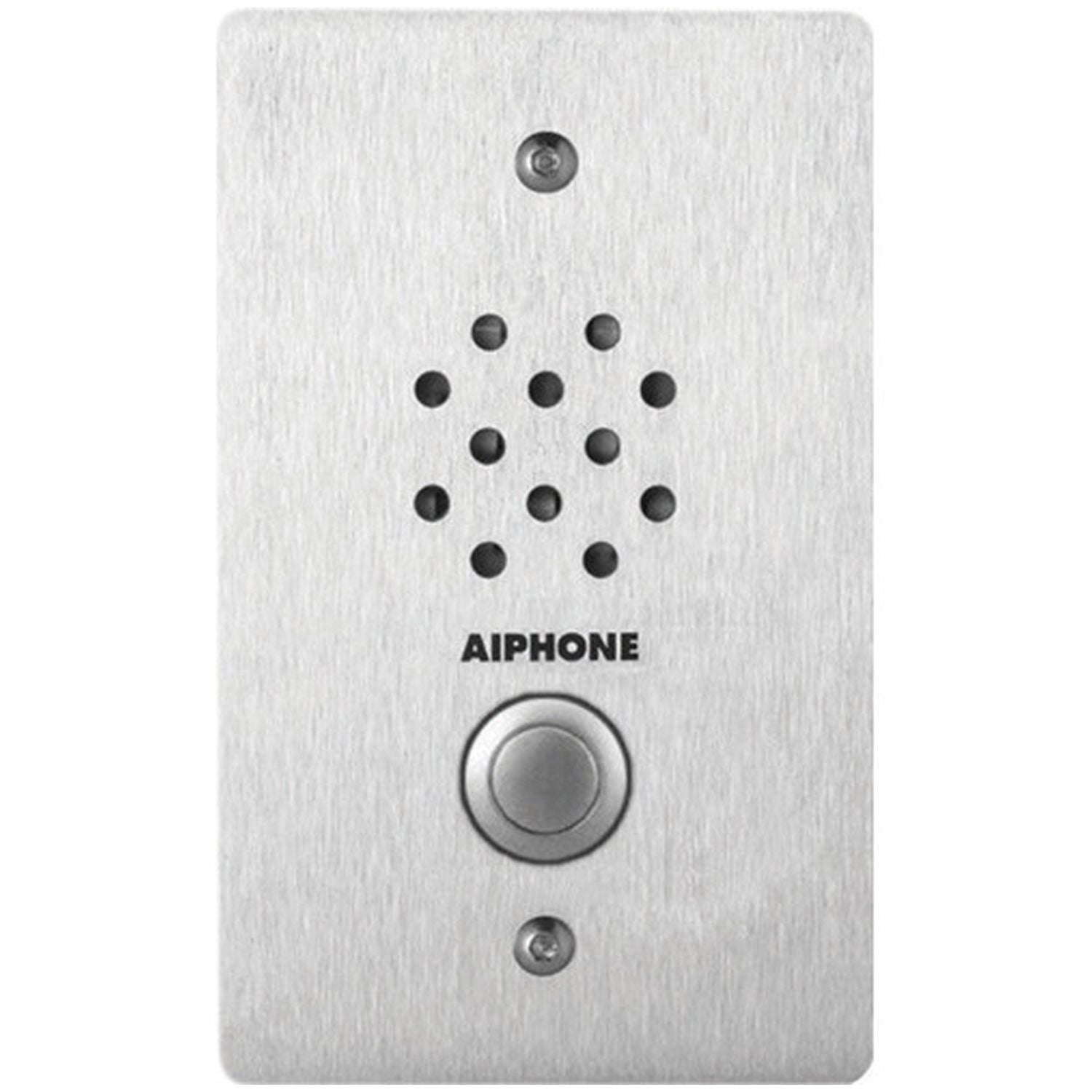 Aiphone LE-SS-1G 1-Gang Door Station, Vandal and Weather Resistant, Stainless