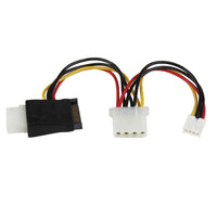 StarTech LP4SATAFMD LP4 to SATA Power Cable Adapter w/FDD Power F/F RTL