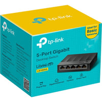 TP-Link LS1005G - Litewave 5 Port Gigabit Ethernet Switch - Unmanaged