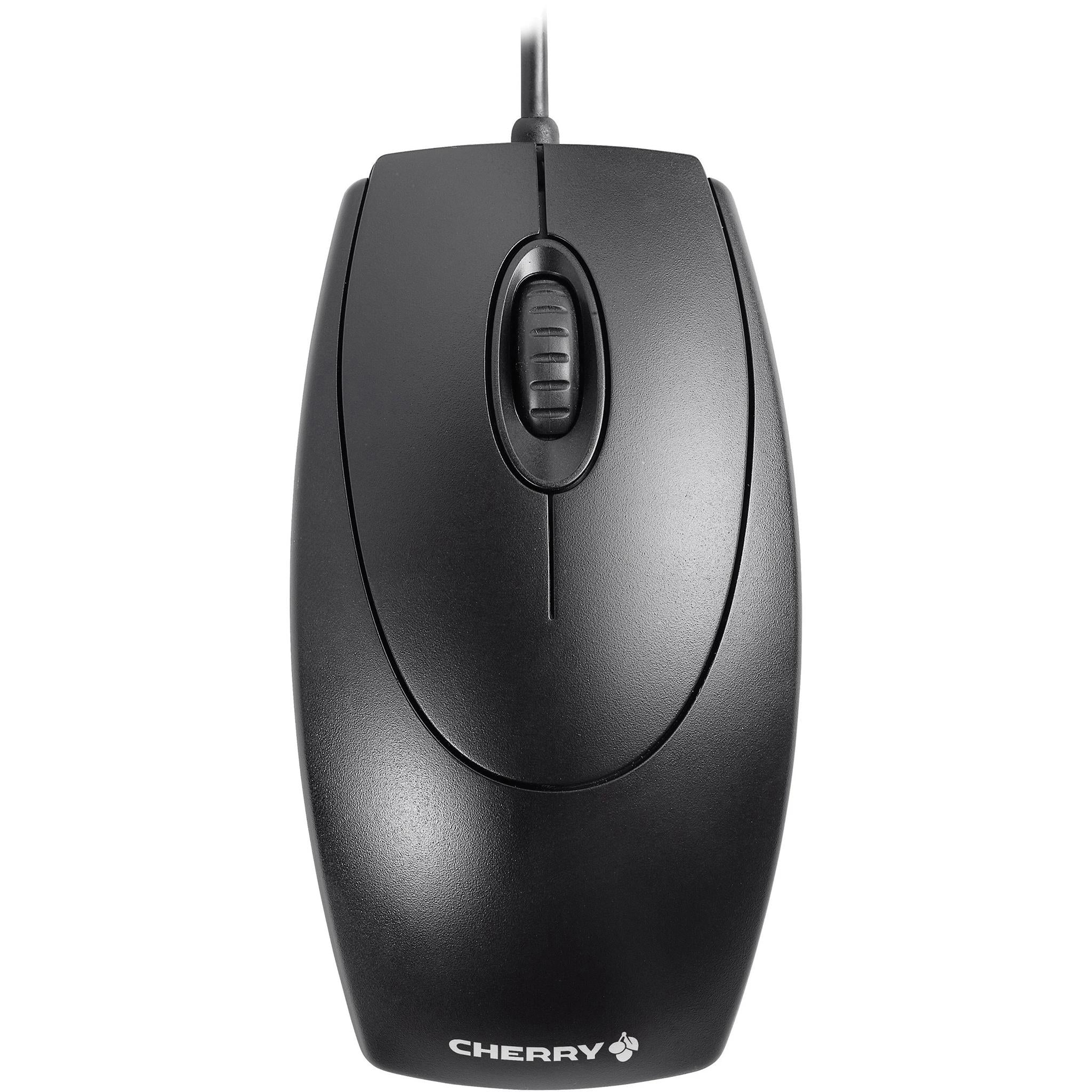 Cherry M-5450 WheelMouse Optical Optical - Cable - Black - USB, PS/2 - 1000 dpi