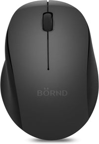 Bornd M120 DARK GRAY - Mouse - optical - 2.4 GHz - USB wireless receiver