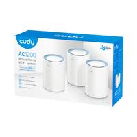 Cudy M1200(3-Pack) AC1200 Wi-Fi Mesh Solution 3-Pack Retail - White