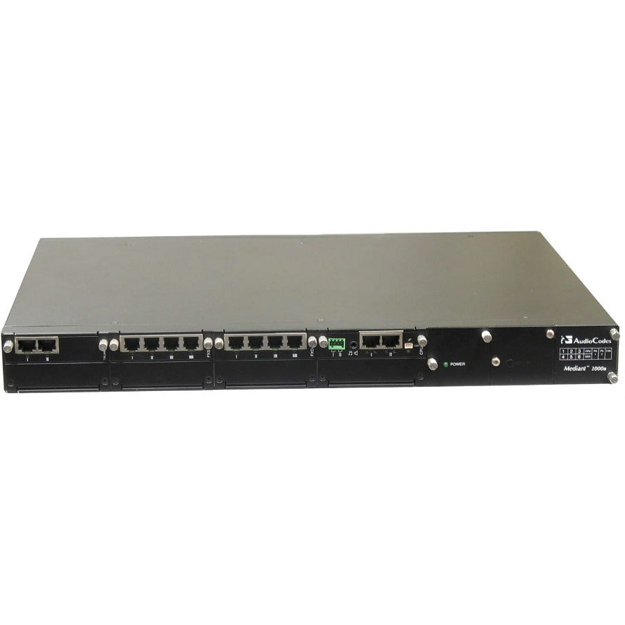 AudioCodes M1KB Mediant 1000B VoIP Gateway 2 x RJ-45 - Gigabit Ethernet