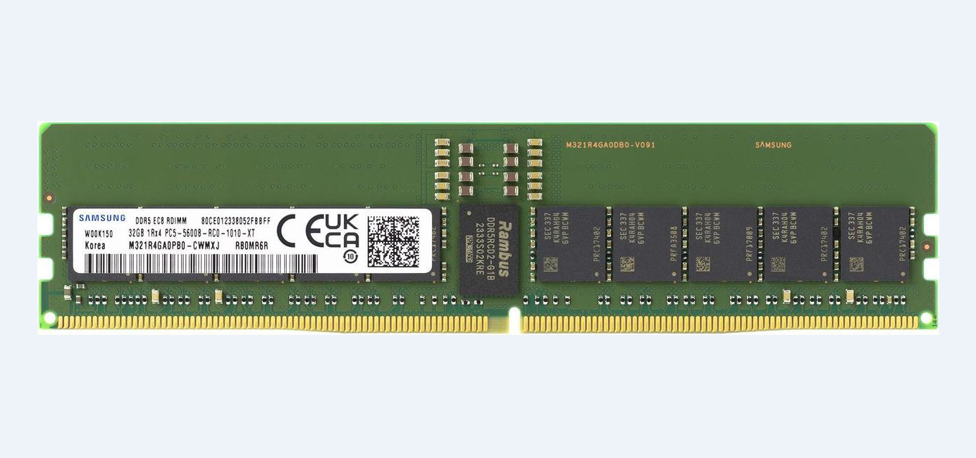 Samsung M321R4GA0PB0-CWM 32GB DDR5-5600 REG EC8 RDIMM - RAM Module