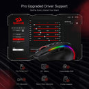 REDRAGON M612 Predator RGB Gaming Mouse, 8000 DPI Wired Optical, 11 Programmable