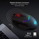 REDRAGON M690 PRO Wireless Gaming Mouse 8000 DPI, Rapid Fire Key 8 Macro Buttons