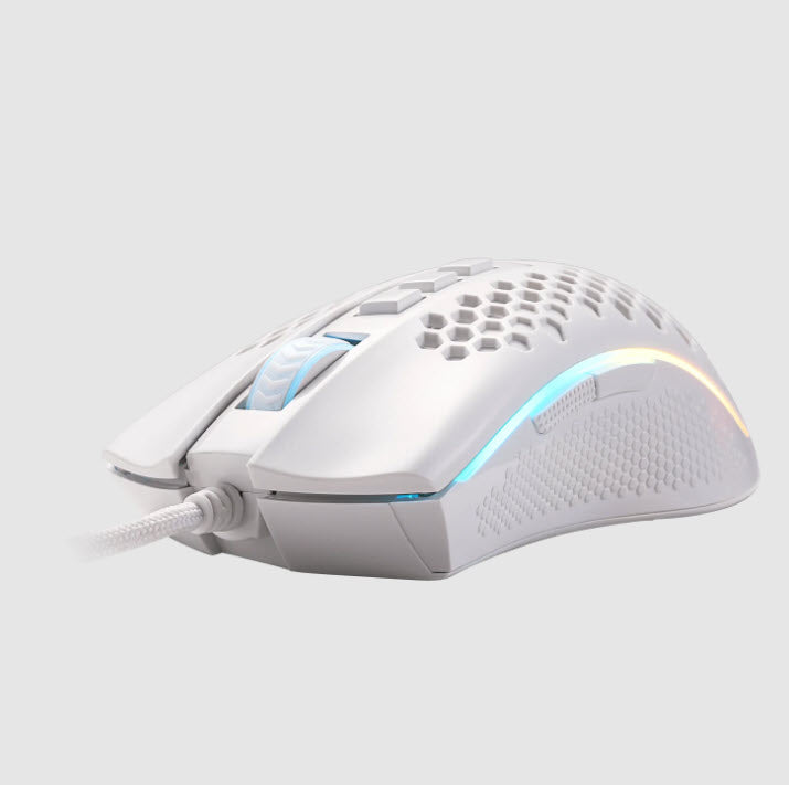 REDRAGON M808 Storm Lightweight RGB Gaming Mouse, 85g Ultralight Honeycomb Shell