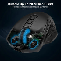 REDRAGON M810 Pro Wireless Gaming Mouse, 10000 DPI Wired/Wireless Gamer Mouse