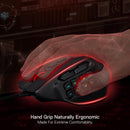 REDRAGON M811 AATROX MMO Gaming Mouse, 15 Programmable Buttons Wired RGB