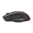 REDRAGON M814 Axe Programmable Wireless Gaming Mouse, with RGB streaming lights