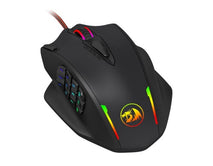 REDRAGON M908 IMPACT - Mouse - laser - 18 buttons - wired - USB - 12400 dpi