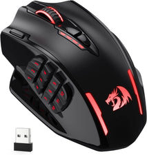 REDRAGON M913 Impact Elite - Mouse - optical - 20 buttons - wireless, wired