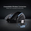 REDRAGON M991 BLACK Gaming Mouse, 19000 DPI Wired/Wireless w/ Rapid Fire Key