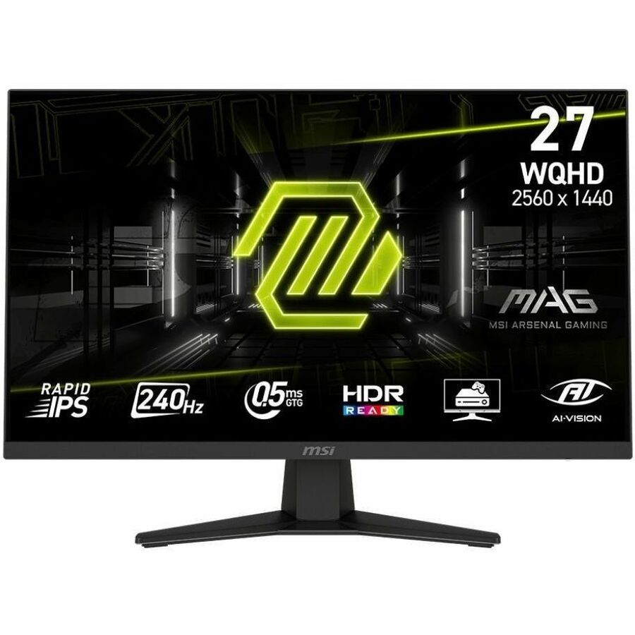 MSI MAG274QFX24 MAG 274QF X24 27" Class WQHD Gaming LCD Monitor - 16:9