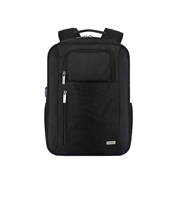 Codi MAG702-4 Magna 17.3" Backpack - Black - exterior USB port