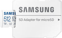 Samsung MB-MC512KA/AM EVO Plus - flash memory card - 512 GB - microSDXC UHS-I