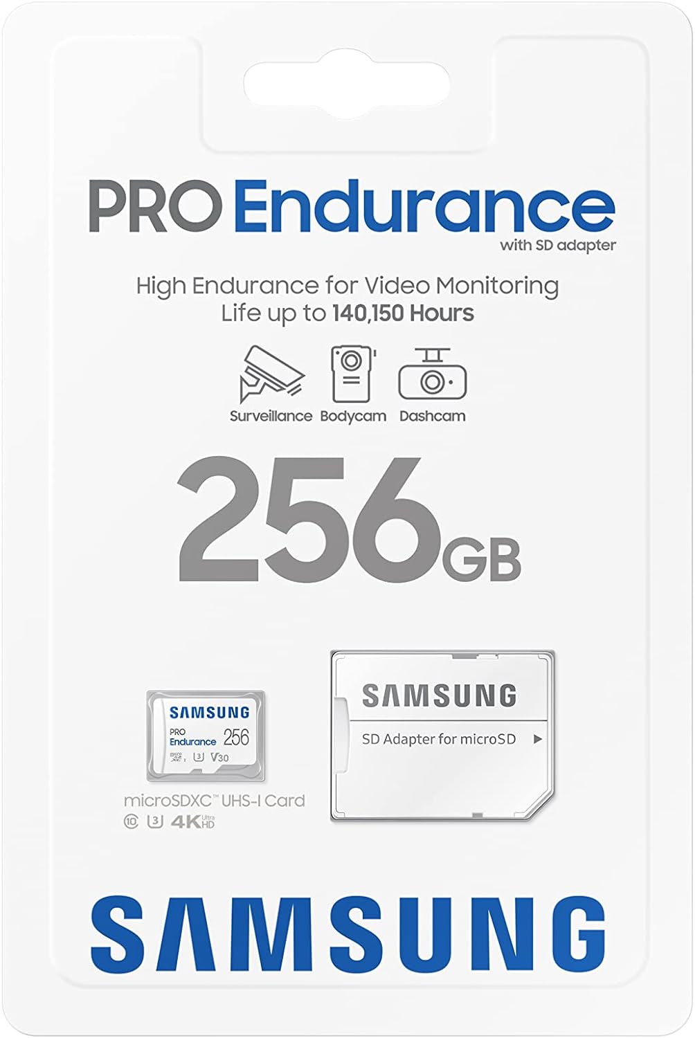 Samsung MB-MJ256KA/AM PRO Endurance - flash memory card - 256 GB - microSDXC