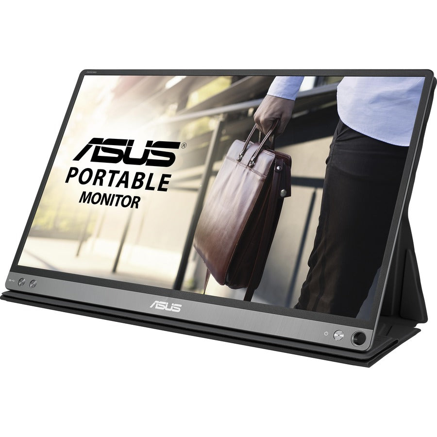 Asus MB16AC ZenScreen 16" Class Full HD LCD Monitor - 16:9 - Dark Gray, Black