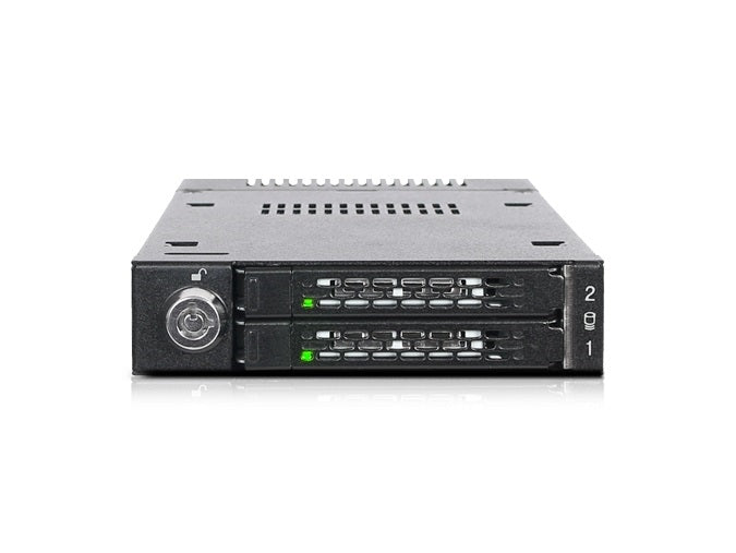 ICY DOCK MB834M2K-B ToughArmor 2x M.2 PCI Express NVMe SSD Mobile Rack
