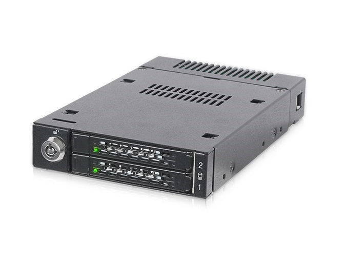 ICY DOCK MB834M2K-B ToughArmor 2x M.2 PCI Express NVMe SSD Mobile Rack