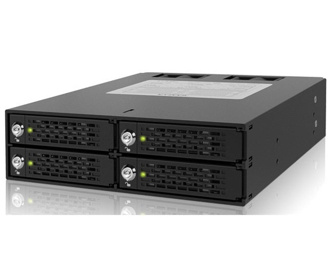ICY DOCK MB994SK-1B ToughArmor Drive Enclosure Internal Matte Black