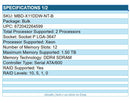 Supermicro MBD-X11DDW-NT-B Int C622 P LGA3647 Server Motherboard 12xDDR4 10G-Eth