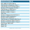 Supermicro MBD-X11SCM-LN8F-O Intel C246 H4 LGA1151 Server 4x DDR4 6x SATA G-Eth