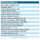 Supermicro MBD-X12SPM-TF-B Intel C621A LGA4189 Server 8x DDR4 10x SATA 10G-ETH