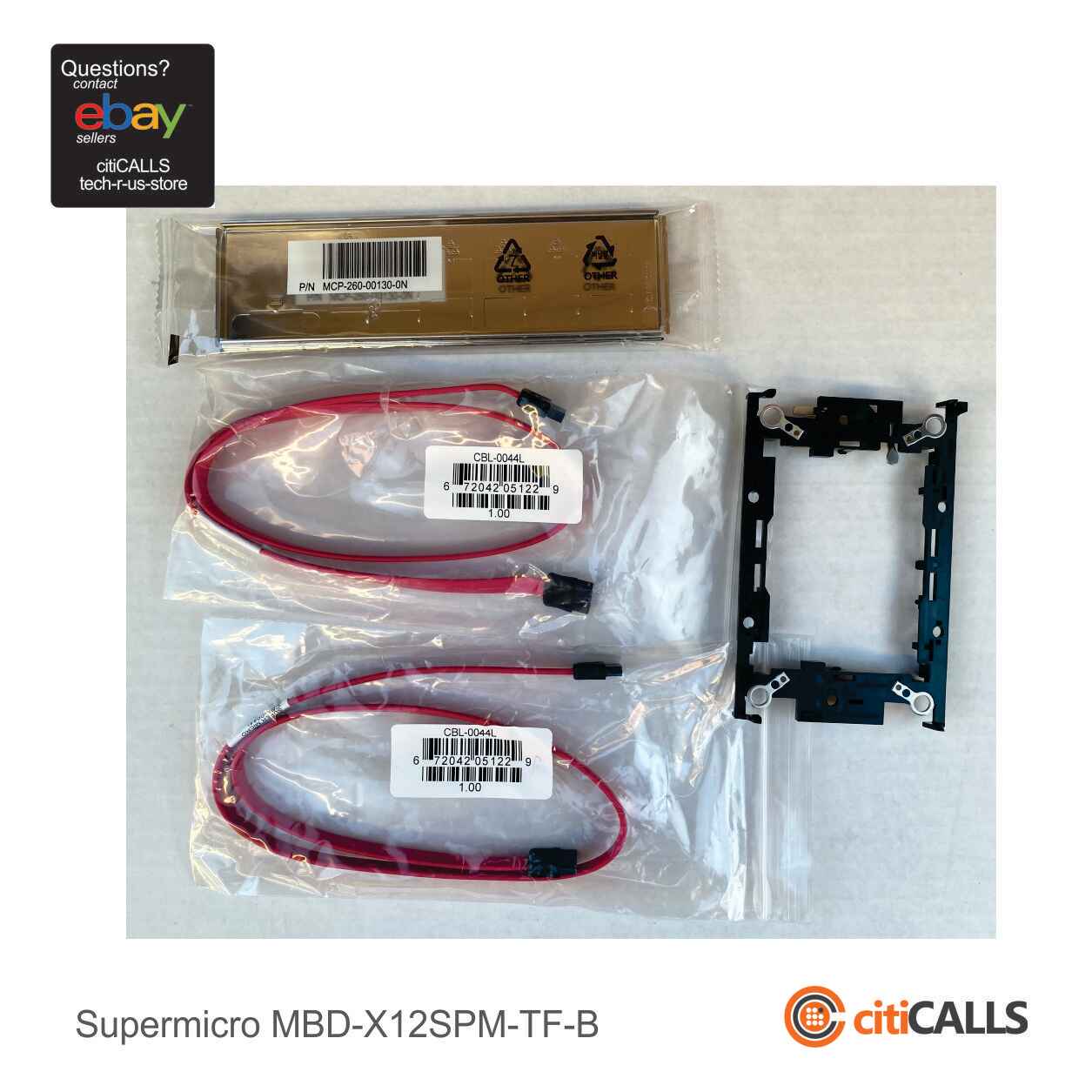 Supermicro MBD-X12SPM-TF-B Intel C621A LGA4189 Server 8x DDR4 10x SATA 10G-ETH