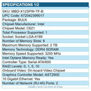 Supermicro MBD-X12SPW-TF-B Intel C621 LGA4189 Workstat 8x DDR4 10x SATA 10G-ETH