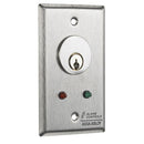 HES MCK-6-4 MCK Series Mortise Cylinder Key Switch Station, DPDT Alternate