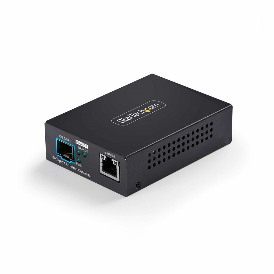 StarTech MCM10GSFP2 10GbE Multi-Gigabit SFP+ Fiber Media Converter