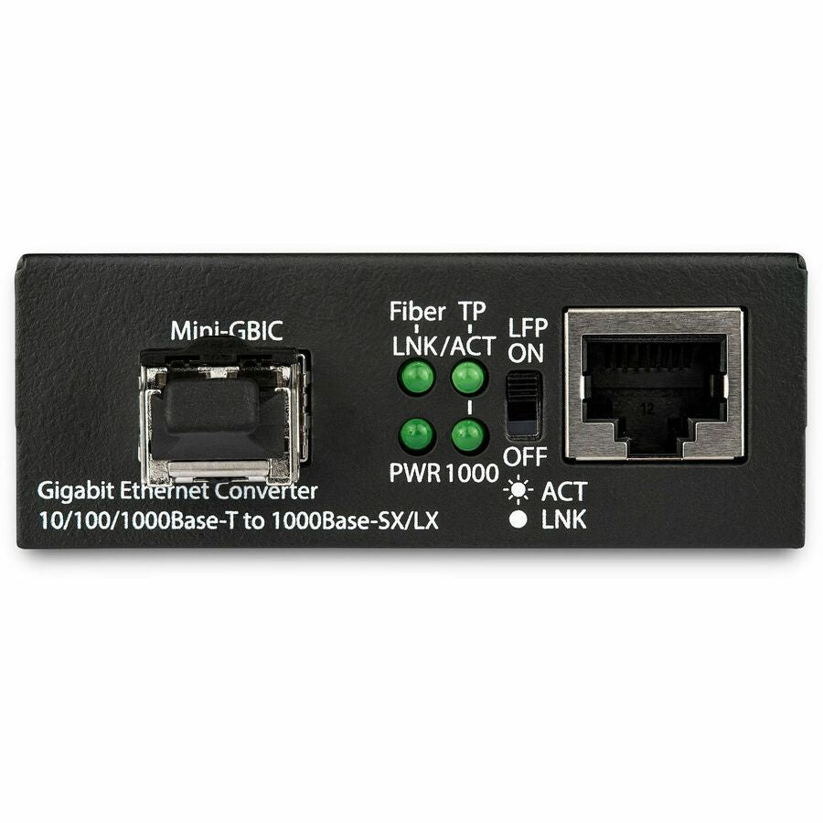 StarTech MCM1110MMLC Gigabit Ethernet Fiber Media Converter