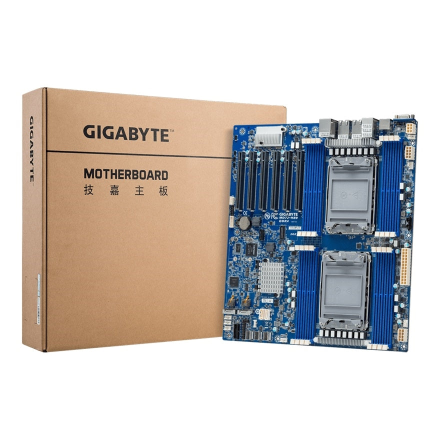 Gigabyte MD72-HB2 Motherboard - Xeon LGA4189 Socket P+ C621A Max256G DDR4 E-ATX