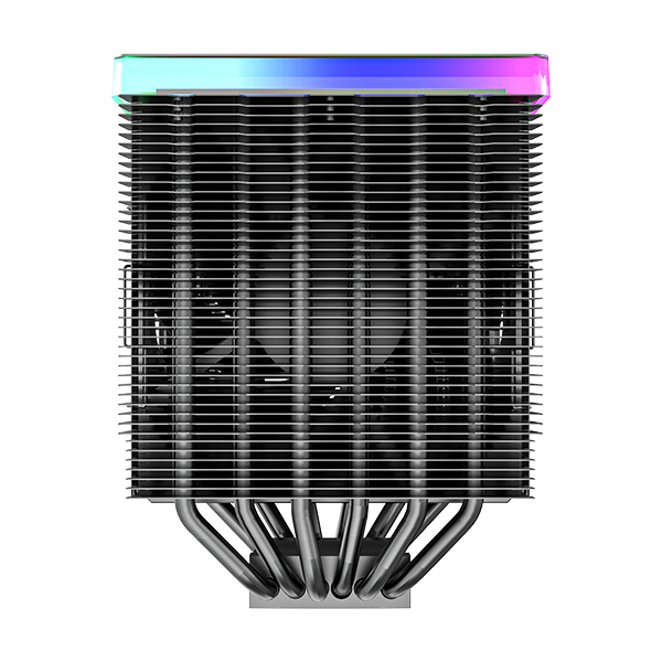 Montech METAL DT24 PREMIUM - Processor cooler - (for: AM4, LGA1200, LGA1700, AM5