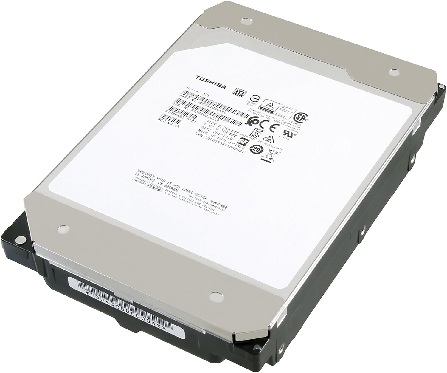 Toshiba MG07ACA14TE Enterprise Capacity - ard drive - 14 TB - internal - 3.5"