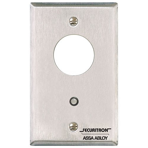 HES MK Mortise Key Switch, Momentary, Single Gang