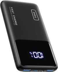 INIU MLO-B6 Portable Charger, Slimmest Fast Charging 10000mAh - Power Bank