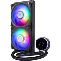 Cooler Master MLY-D24M-A23PZ-R1 Liquid PL240 Flux 2x FANs 2300rpm 4-Pin PWM ARGB